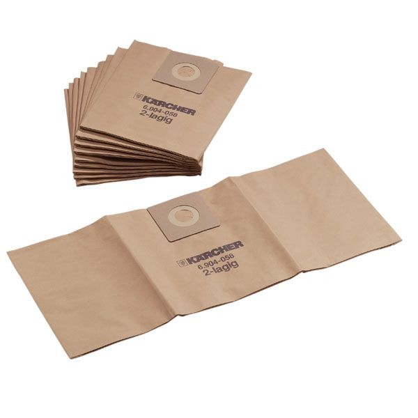 4x ✅Fits KARCHER 6.904-290.0 Filtration bag for vacuum NT 27/1, NT 3 ⭐UK Seller⭐