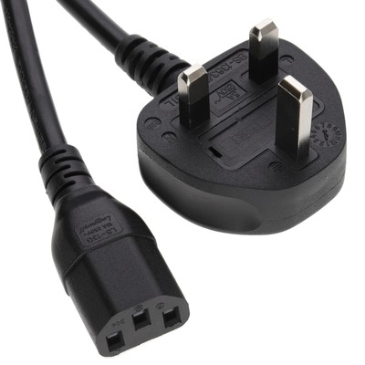 Stromkabel UK Stecker Auf IEC Kabel (PC Haupt Wasserkocher) C13 1m/2m /3M/5m/