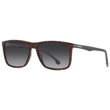 Carrera Grey Shaded Rectangular Men's Sunglasses CARRERA 298/S 0086/9O 57