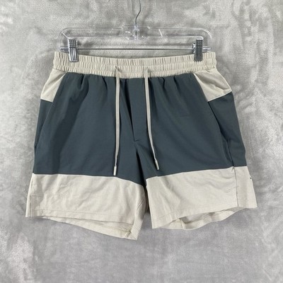 Lululemon Shorts men's Small Lane Line 6'' Inseam Swim Hybrid Mesh Lined Athletic