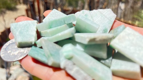 Burmese Rough Jade Cuttings Type A Jewelry Making