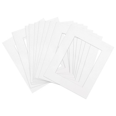3.9'' x 5.9'' Image Mat, Beveled Core Cut Frame for 3'' x 4.5'', 10pcs