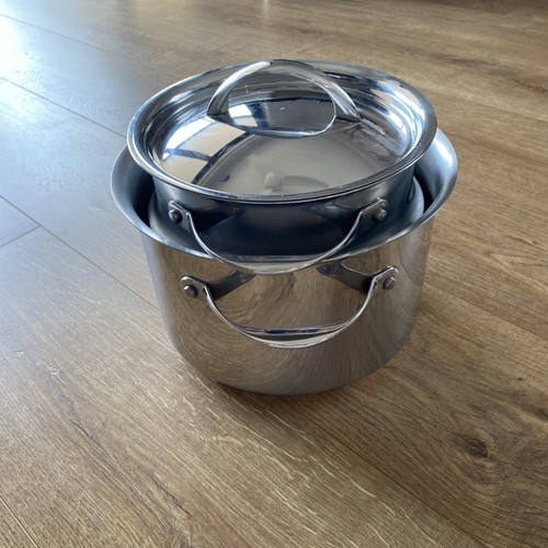 Essteele Per Vita Stockpot 24cm/7.1L & Universal Steamer 16/18/20 EUC - Picture 5 of 10
