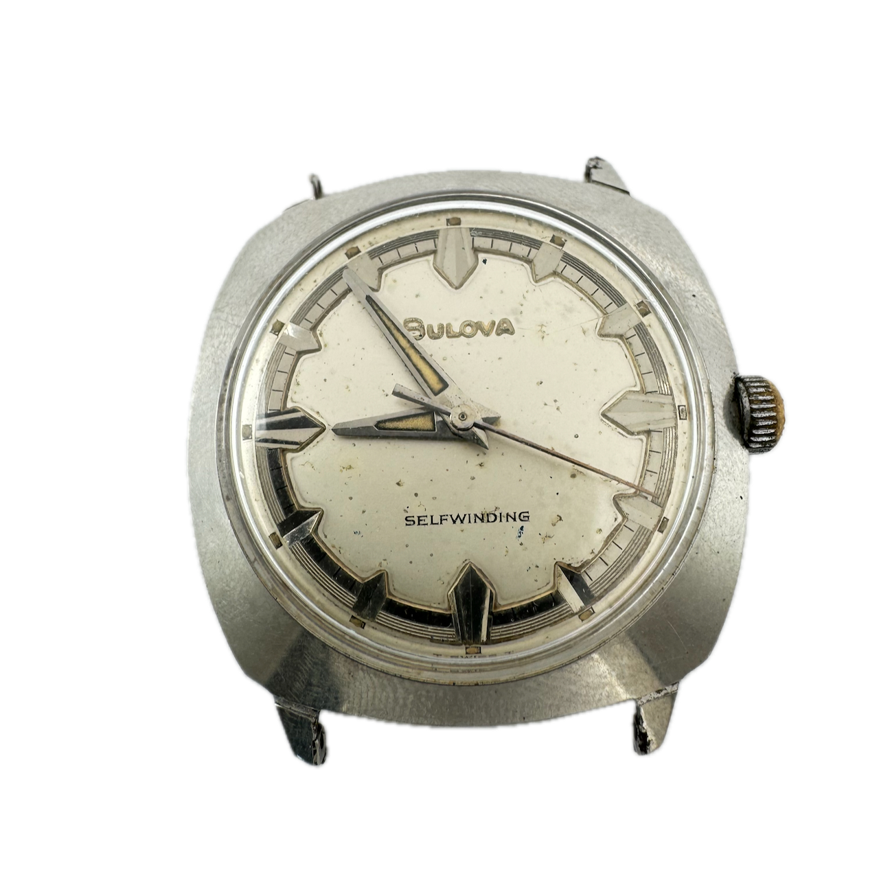 1966 Bulova 17J Automatic Men's Vintage Watch 32mm Swiss Steel 11 ALAC