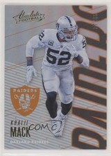 2018 Panini Absolute Spectrum Orange 37/65 Khalil Mack #79 fm0