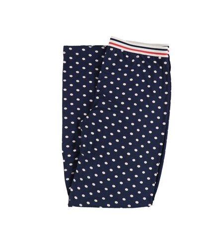 P.J. Salvage Womens Polka Dots Pajama Lounge Pants, Blue, Small - Picture 2 of 2