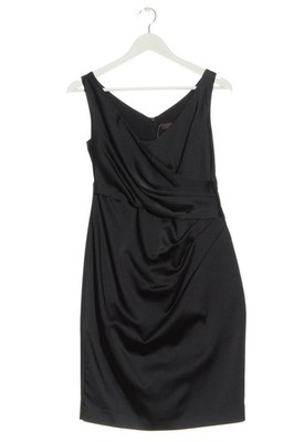 SELECTION BY S.OLIVER Bleistiftkleid Damen Kleid Gr. DE 38 schwarz Casual-Look