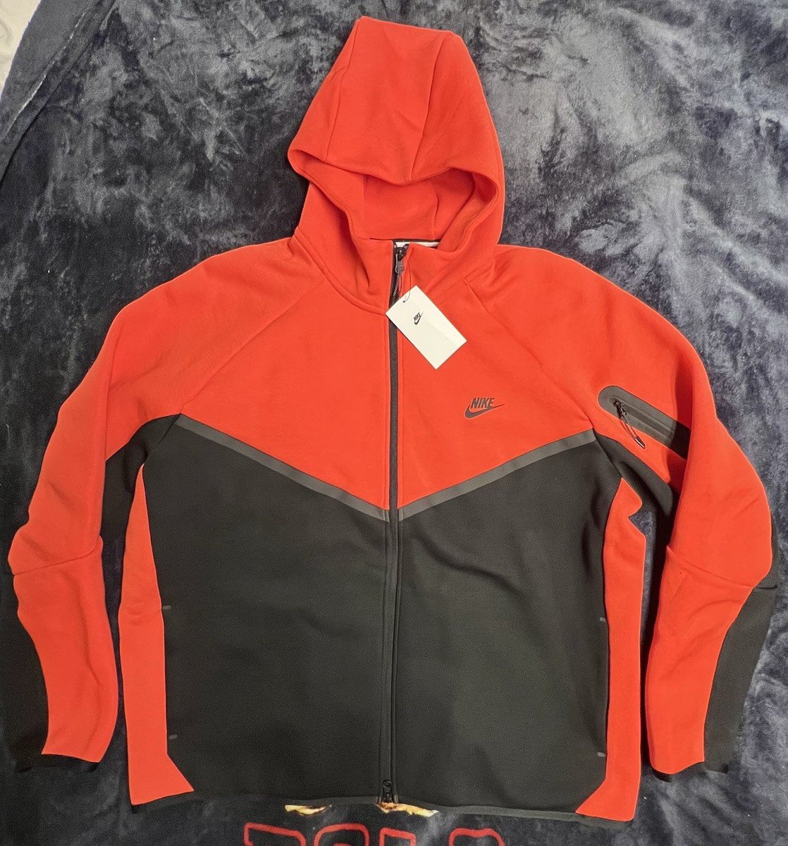 Men size 2XL Nike Tech Fleece Full-zip Hoodie HV0949-696 PANTS