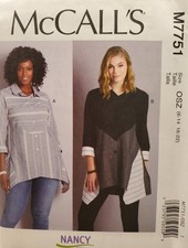 Plus Size Women's Clothing Sewing Patterns - Pick and Choose From Dropdown List