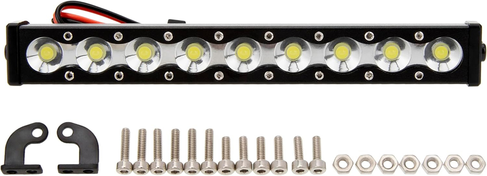 Led Lights Roof Light Bar Kit - 1/10 1/8 Scale Rc Crawler Upg