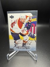 Jesse Belanger 1995-96 Upper Deck Be A Player Auto #S143 DIE-CUT