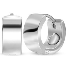 MagnetRX  Magnetic Stainless Steel Magnetotherapy Earrings For Women  Silver 