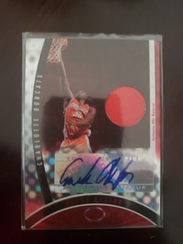 Emeka Okafor 2006-07 Bowman Elevation Executive Level Auto-Relics Red /9 RARE! - Picture 1 of 2