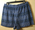Eddie Bauer S blue fleece pajama or lounge wear shorts w pockets — photo 9