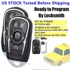 2 HYQ4ES for Buick Enclave Encore GX 2021 2022 2023 2024 Remote Key Fob 13530511