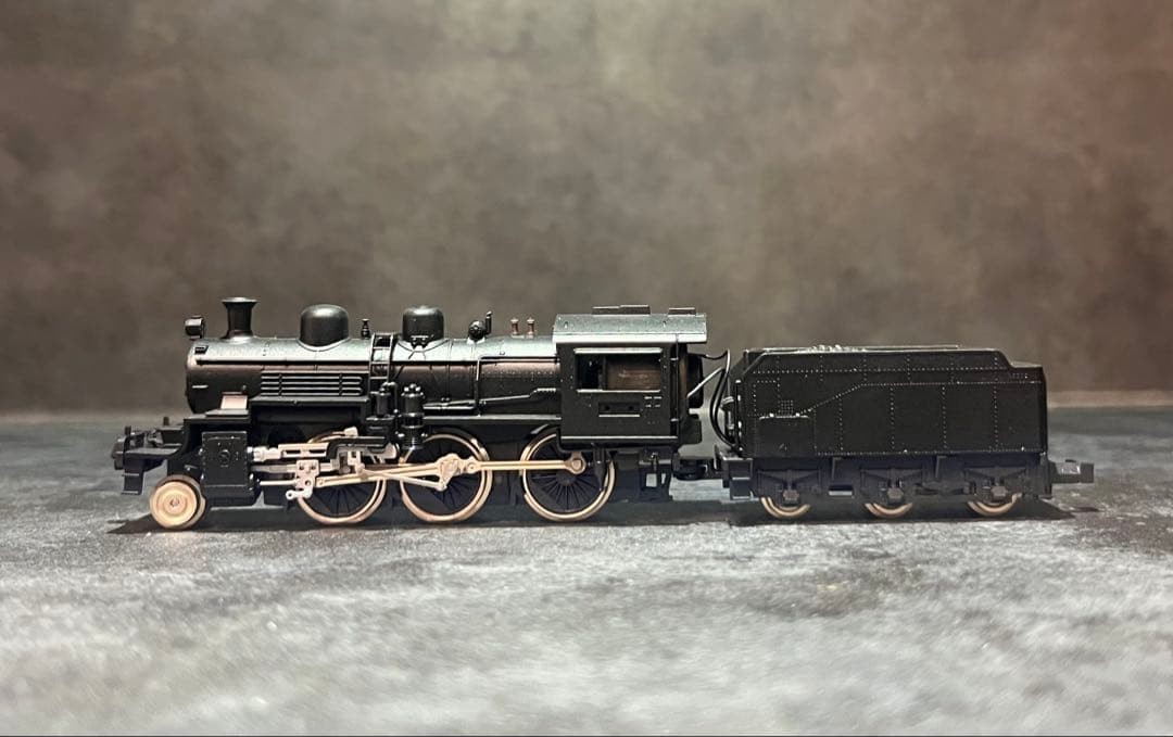 KATO N Gauge Steam Locomotive C50 Model 201 Black with Case | eBay
