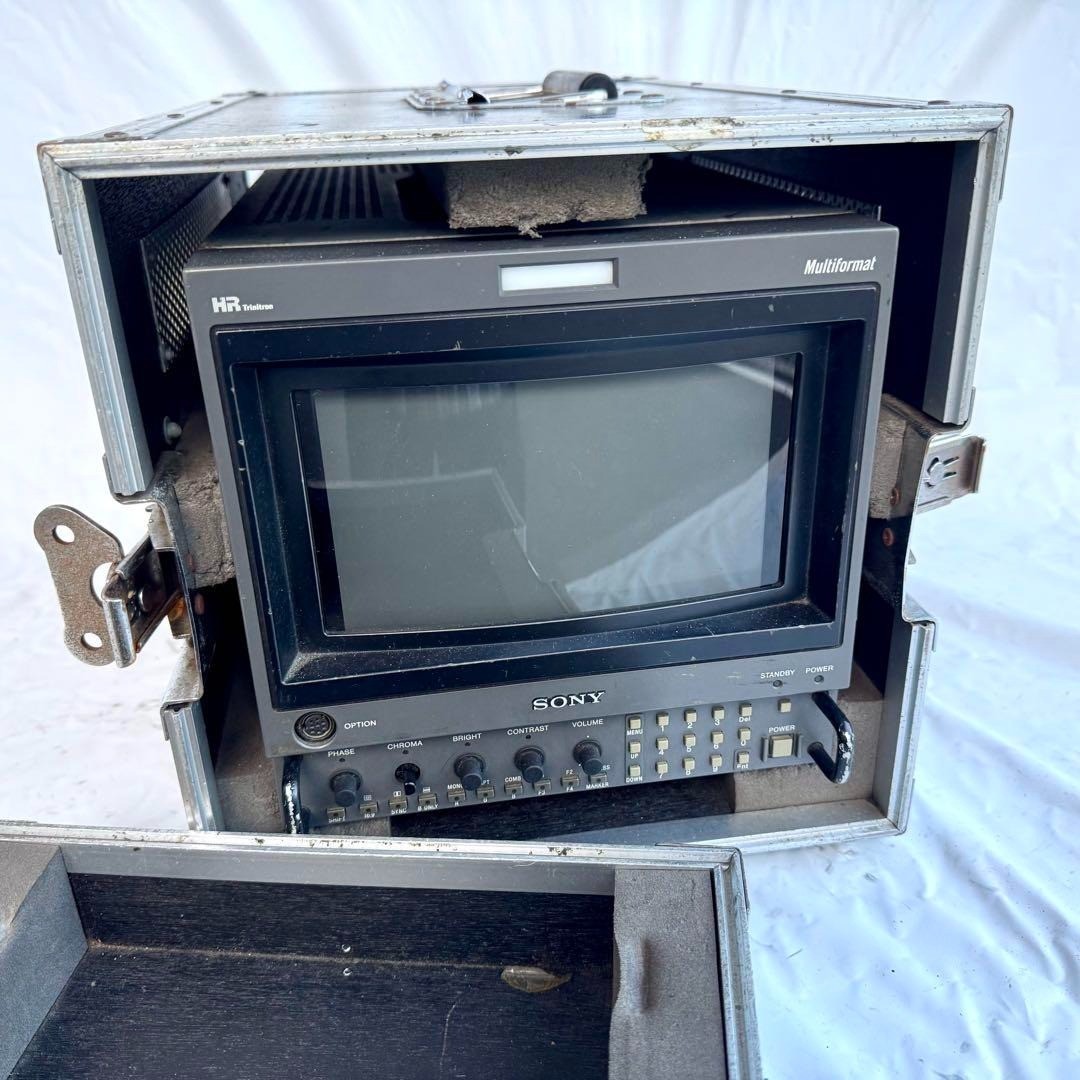 SONY 放送用 ９型 HDマスターモニター BVM-D9H5J 電源&ケース付 SONY 放送用 9型 HDマスターモニター BVM-D9H5J 電源&ケース付