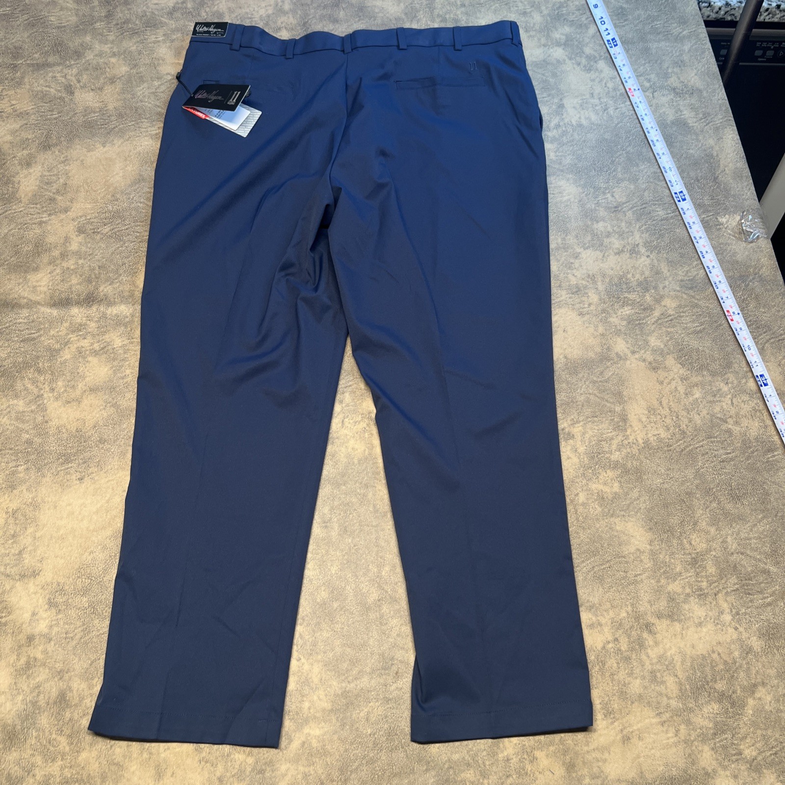 Walter Hagen 11 Majors Golf Pants Men's 42x30 Blue Navy Hydrodri Stretch