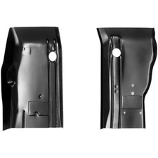 SET-FIT0482221L Key Parts Set of 2 Floor Pans Front Driver & Passenger Side Pair