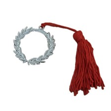 10X CORONA D'ALLORO in metallo semipiena con NAPPINA Bomboniera Laurea 0S1V