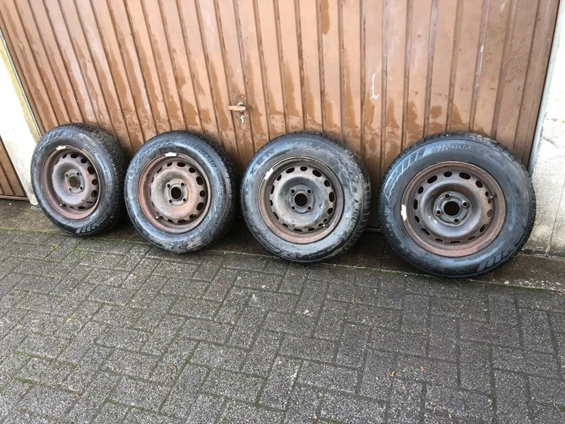 4xkomplette Winterreifen+Felgen 155/80R13 79T für Opel Corsa,Astra,Classic - Bild 2 von 4