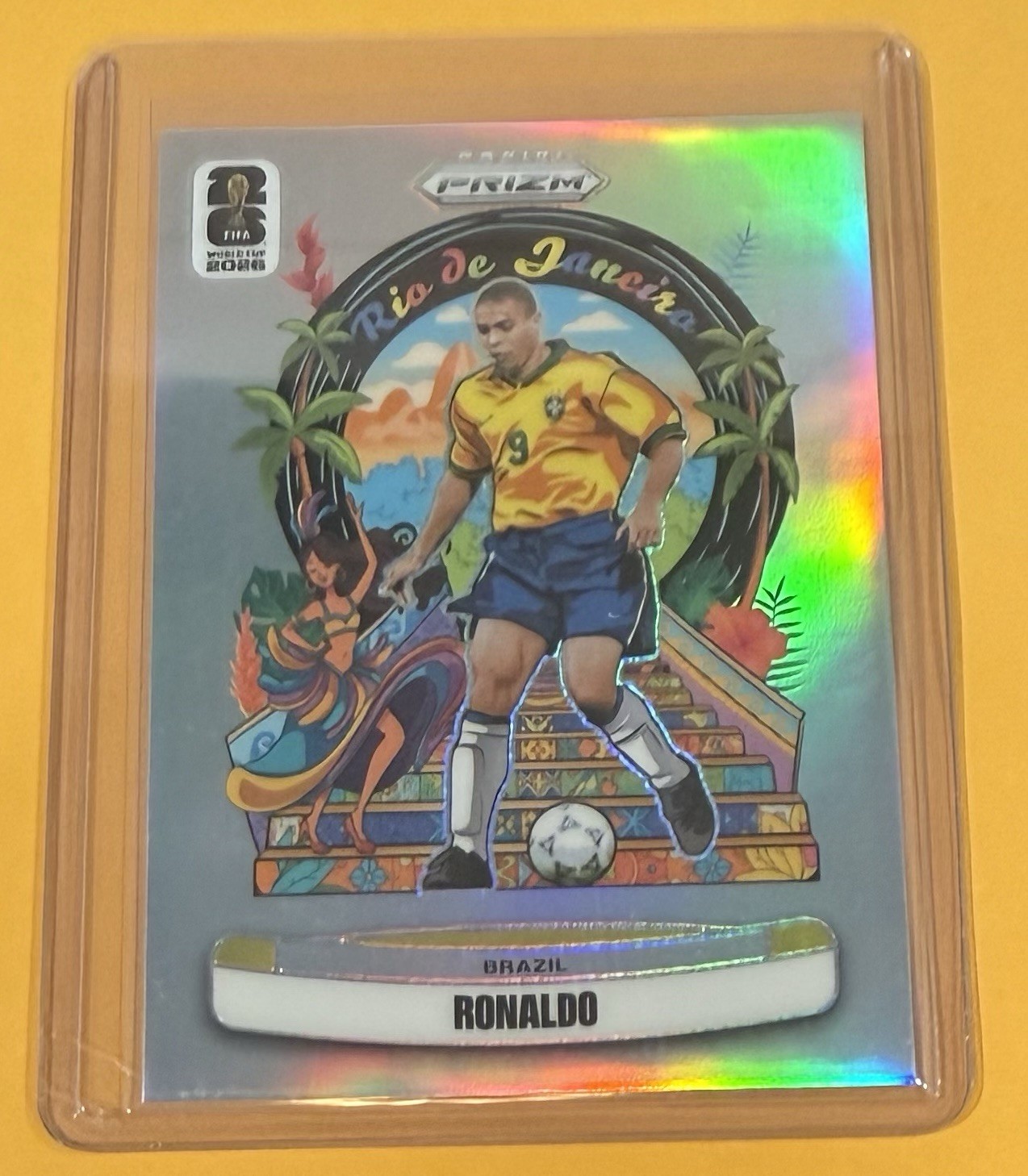 2026 Panini Prizm FIFA World Cup Ronaldo #30 National Landmarks Case Hit SSP R9