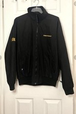 Eddie Stobart Black Long Sleeve Bomber Style Jacket Size Large uk