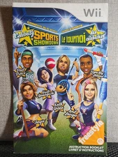 Celebrity Sports Showdown Instruction Booklet - Manual Only - Nintendo Wii