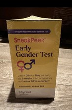 Myriad Sneak Peek Early Gender Test 99 Accurate Learn gender At 6 Weeks NEW