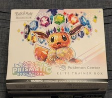 Pokémon TCG Prismatic Evolutions Pokemon Center Elite Trainer Box ETB