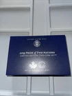 2019 Pride of Two Nations Limited Edition2 Coin Set Silver Eagle Maple Leaf 19XB