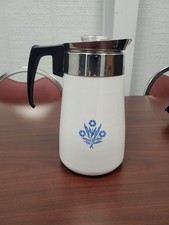 Cornware 9 cup coffee carafe porcelain