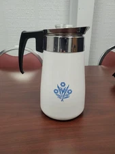 Cornware 9 cup coffee carafe porcelain