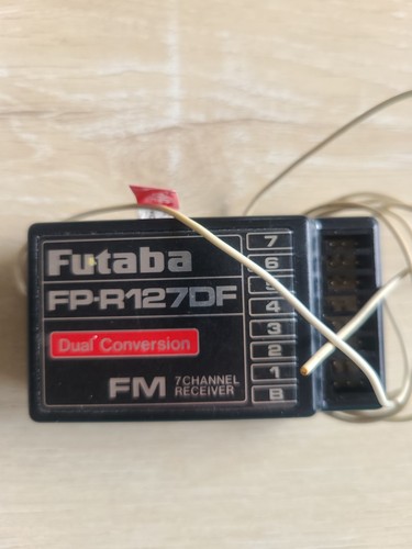 Futaba FP-R127DF 7-Channel Dual Conversion 72Mhz FM Receiver 7CH. With ...