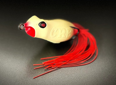 Copper Red Loud Mouth Frog-2.5''-9/16 oz.-
