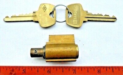 Skeleton Bit Key Vintage Antique Key Mortise Lock Uncut Yale Corbin Sargent 