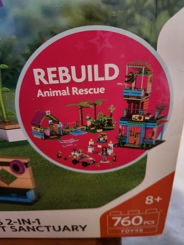 New Mega Construx American Girl Lea's 2-in-1 Rainforest Sanctuary 760 Pcs. - Picture 11 of 20