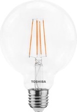 Toshiba LED Filament Globe Lampe dimmbar E27 7W 2700K 806Lm wie 60W 471111238715