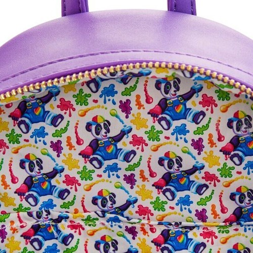 Loungefly Exclusive Lisa Frank Panda Painter Cosplay Backpack - New - Imagen 4 de 5