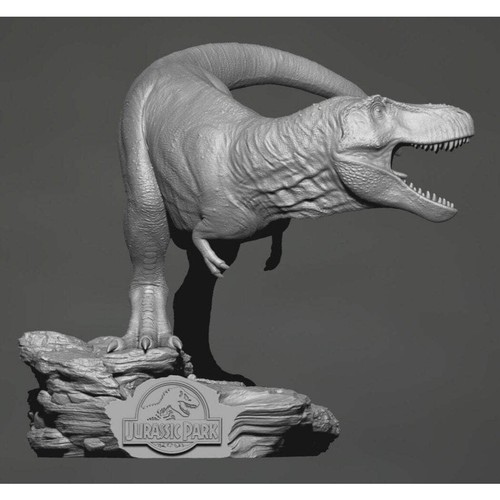 Kit Modelo Impresión 3D 375x245x220mm Parque Jurásico Tyrannosaurus Rex Sin Pintar - Imagen 9 de 16