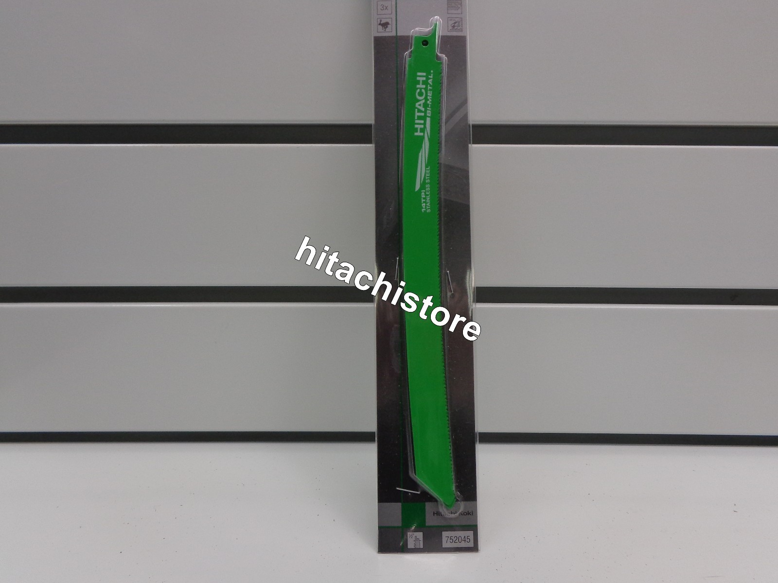 Set 3 Lame Hikoki BIM 250 Inox per Seghetti a Gattuccio Professionali