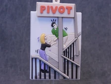 Friends NEW *  Ross Rachel Pivot Clip * Blind Bag Series 6 Key Chain Monogram