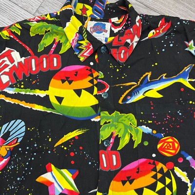 90's Vintage Jams World Planet Hollywood Space Island Shirt