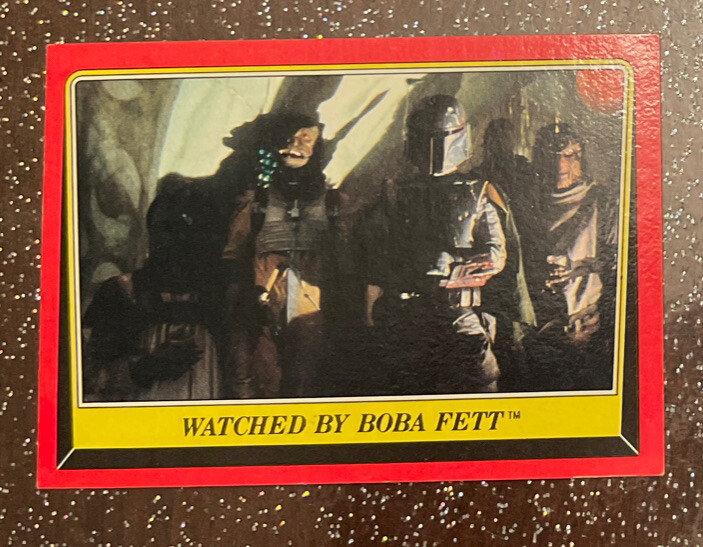 1983 Topps Star Wars Return of the Jedi #23 Watched by Boba Fett - NM+