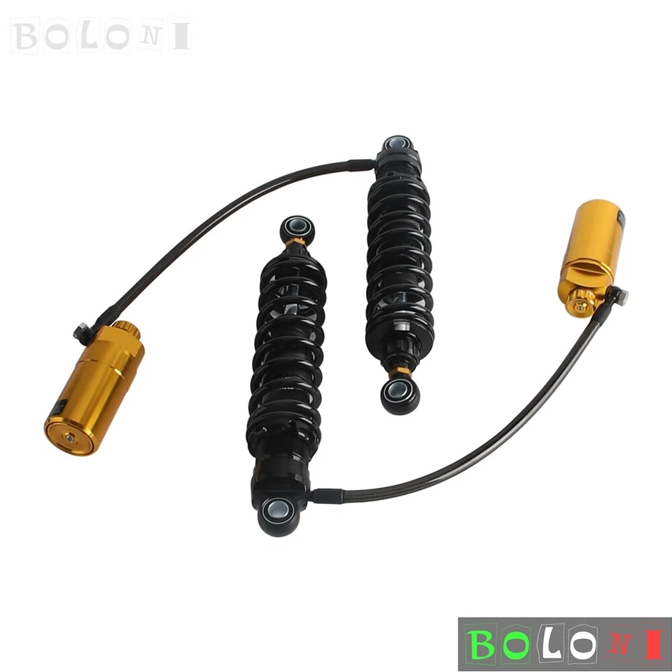 Amortiguador depósito remoto para Harley Road Glide ST FLTRX Road King 1990-24 Foto 2 de 4