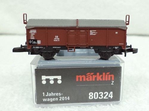 Marklin mini z SPECIAAL INSIDER 80324 Schuifdakwagen 2 assig veel detail - Photo 2/5