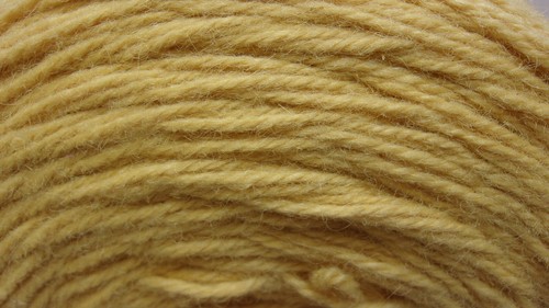 Woolshire (SCOA) Undyed Origin Wool Cone Yarn, New Zealand, Marigold, 5 lbs 4 oz - Picture 3 of 7