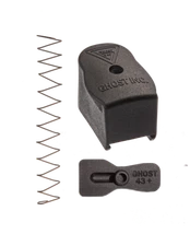Ghost Inc For Glock 43 9mm +2 Magazine Base Plate With Spring & Insert