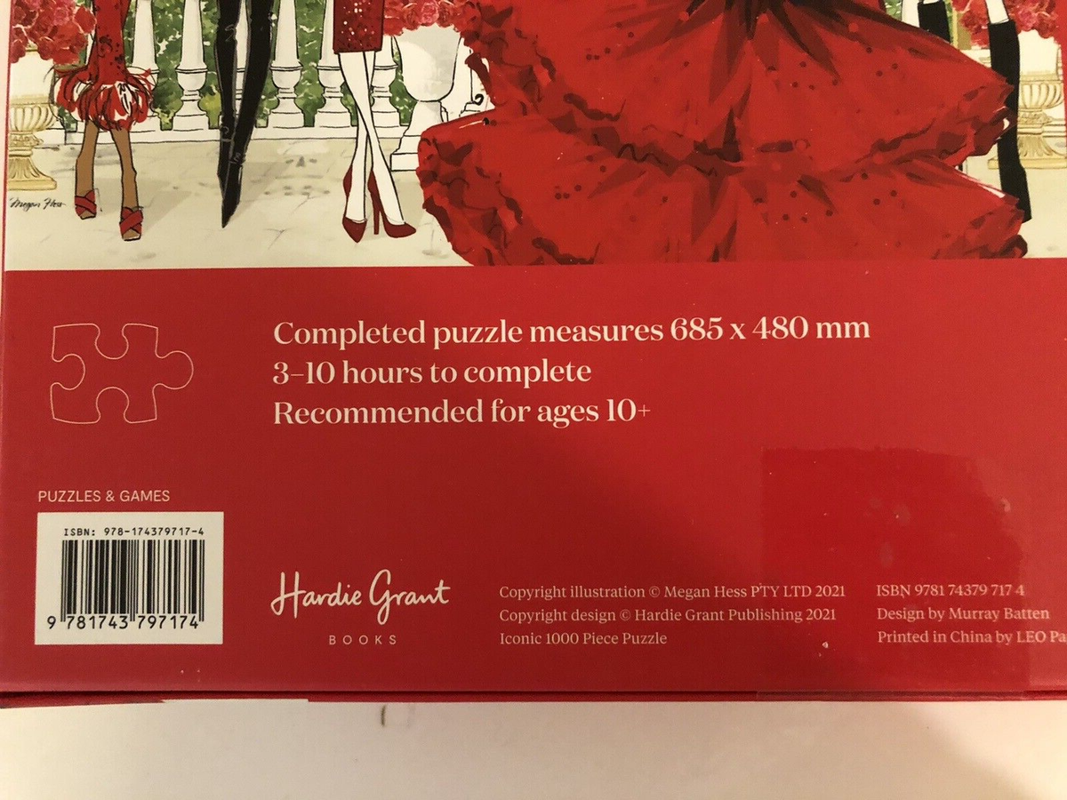 Hardie Grant Iconic 1000 Piece Puzzle: The Masters Of Italian Fashion - 18.9x27 Inch Art Puzzle - View #6