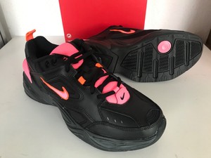 nike m2k tekno black pink